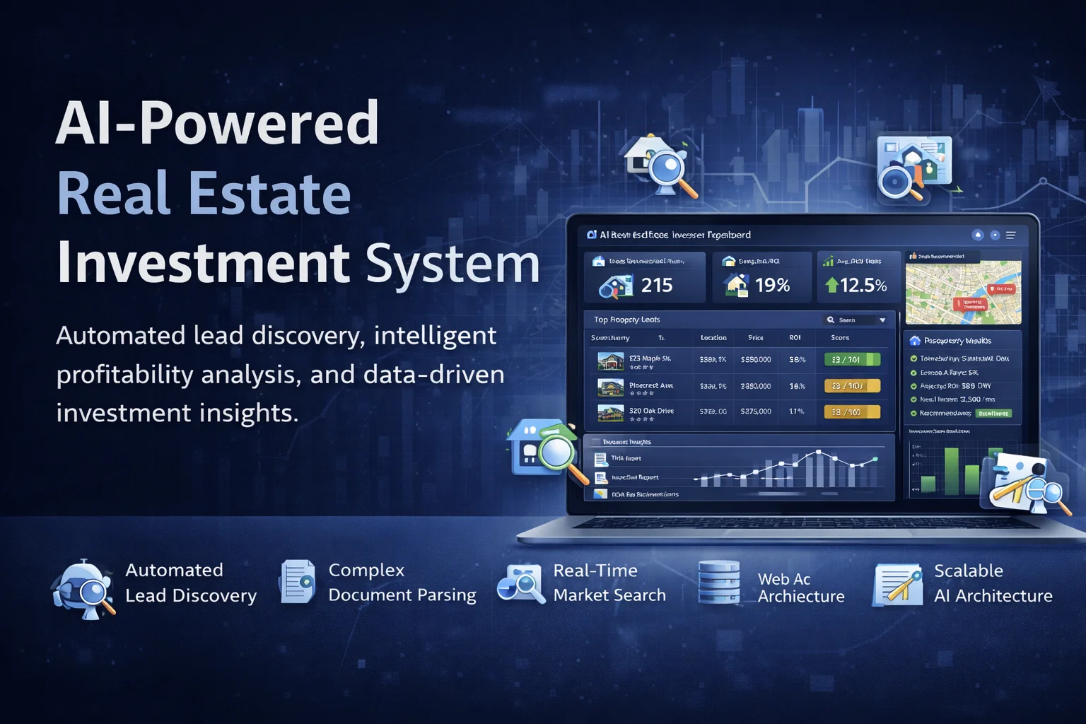 AREES AI Real Estate Intelligence Platform Dashboard