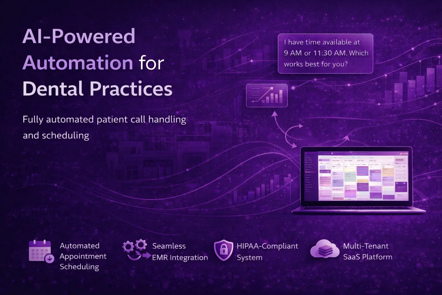 Caremont AI Voice Receptionist Platform Dashboard